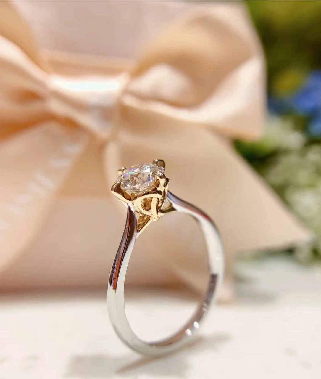 同心结钻戒|是月老手中的红线!