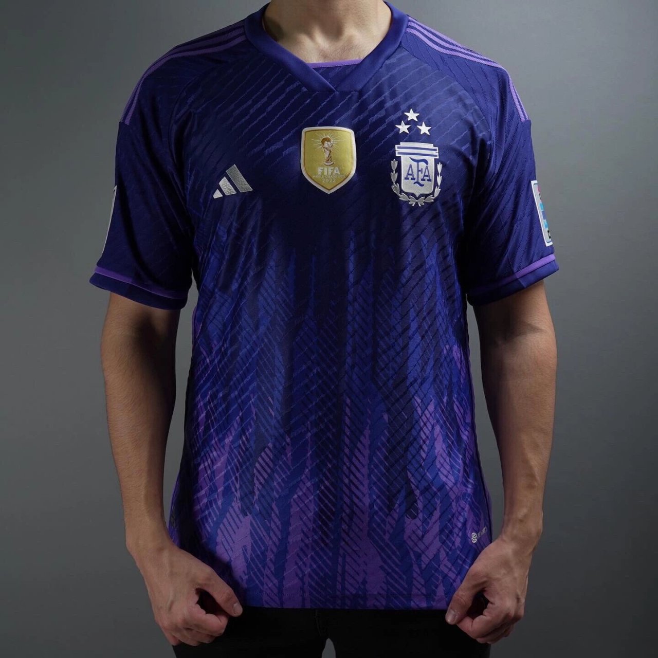 阿根廷2023客场球衣:世界冠军 #球衣# #极品泰版# #梅西# #阿根廷2022