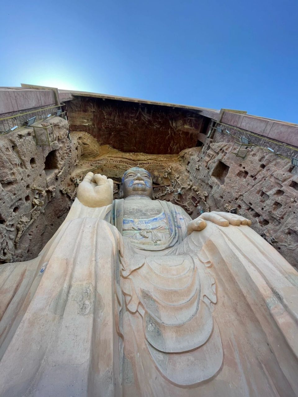 大像山石窟 甘谷大像山,位于甘肃省天水市甘谷县城西南2.