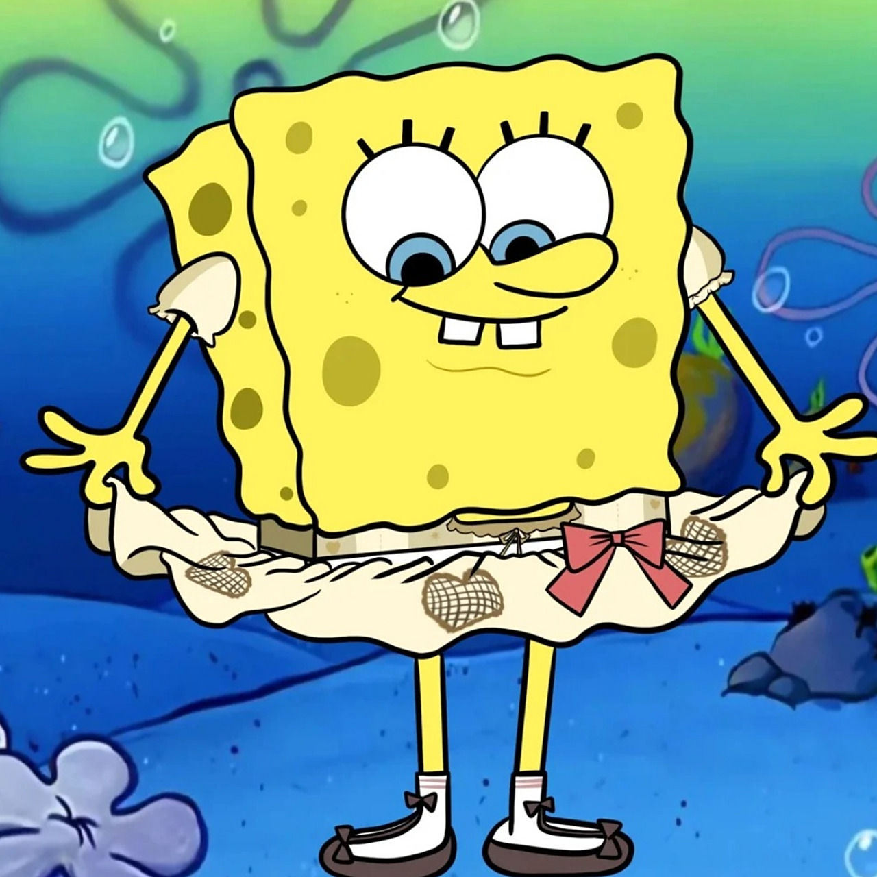 🌞海绵宝宝每天都像刚出炉的热汉堡一样充满活力!