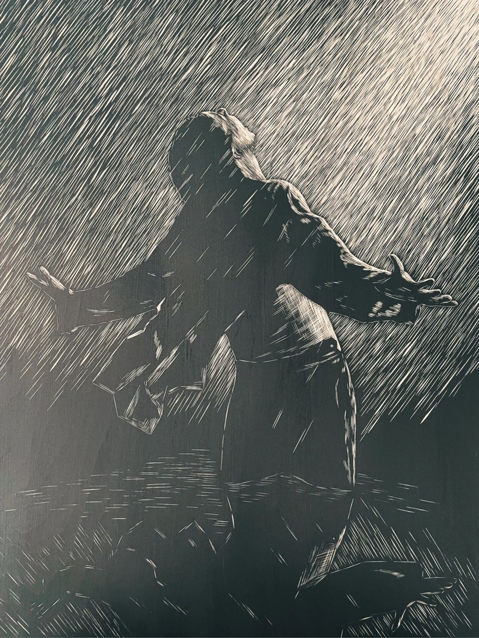 木刻版画·肖申克的救赎