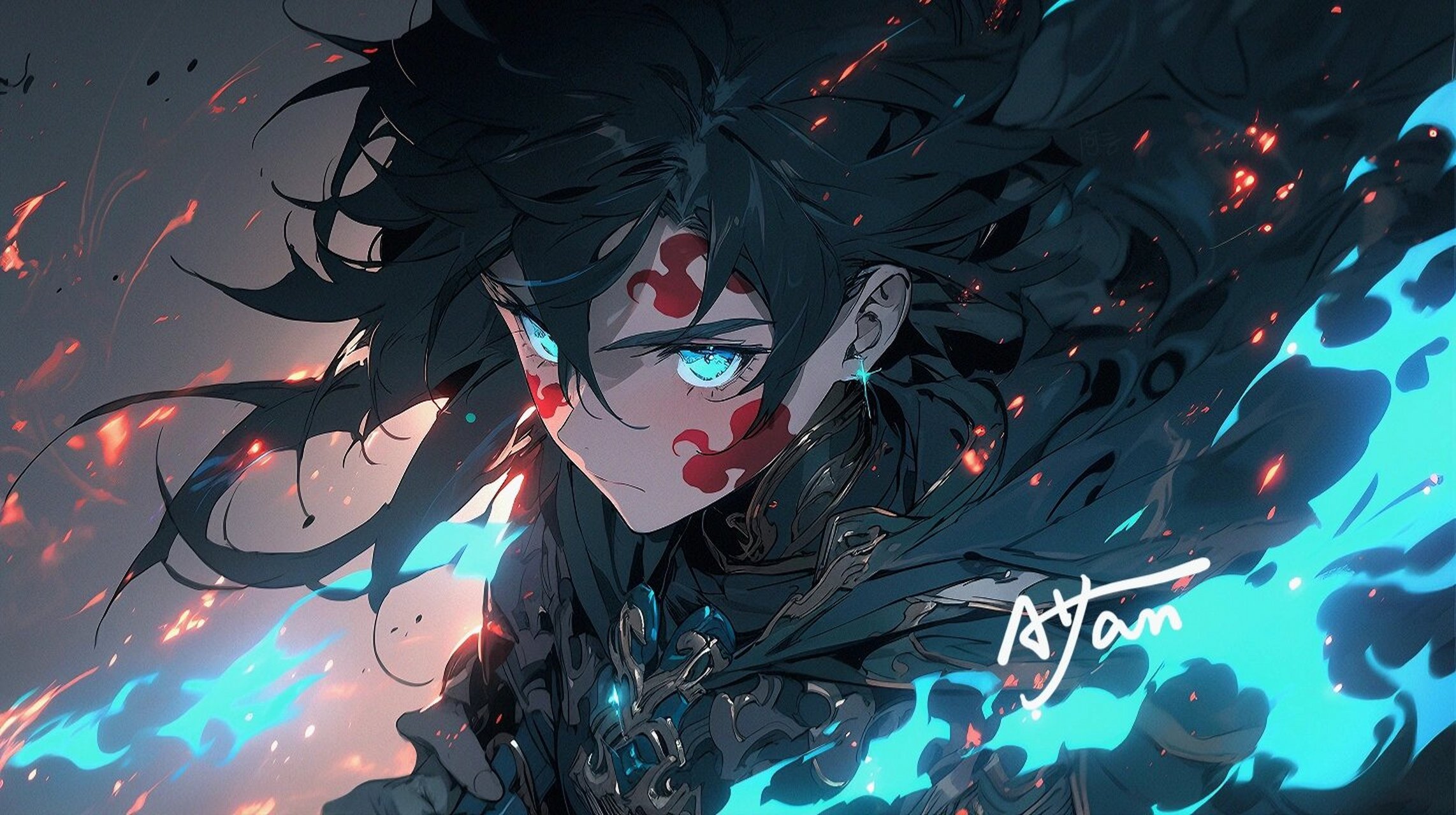 鬼灭之刃|电脑壁纸|时透无一郎 鬼灭之刃  无一郎 "无,是无限的无"