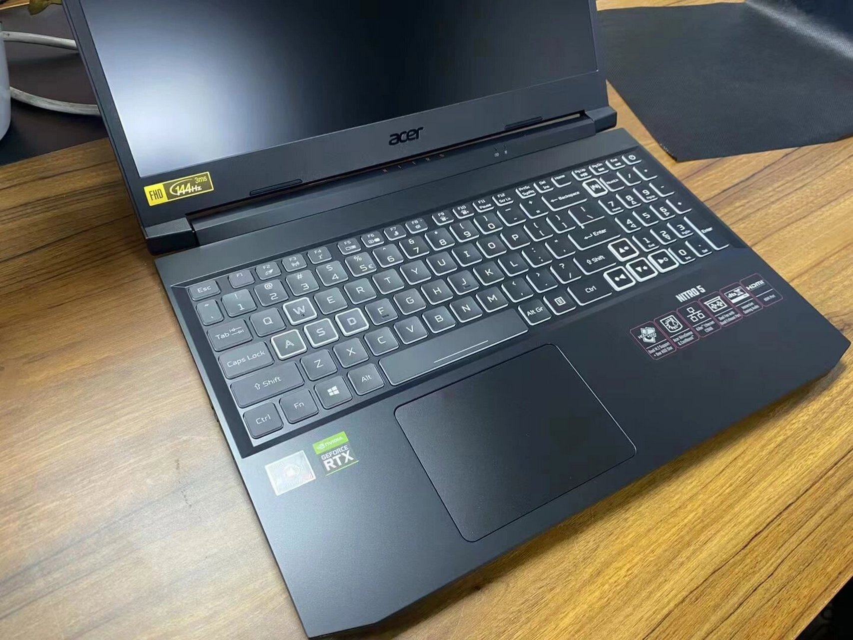 暗影骑士擎an515-58-52sm i5-12500/16g/512g/3050ti-4g/165/rgb/ 黑