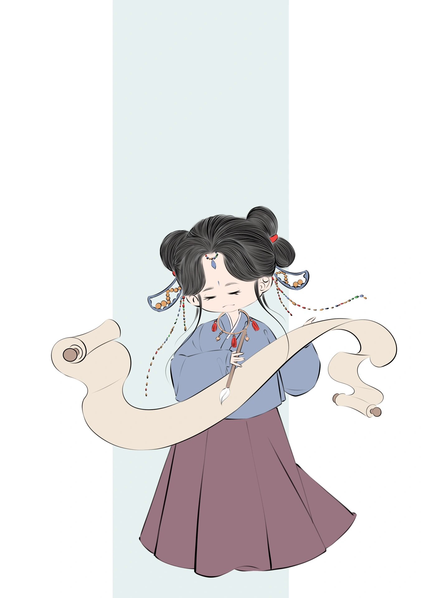 q版古风人物