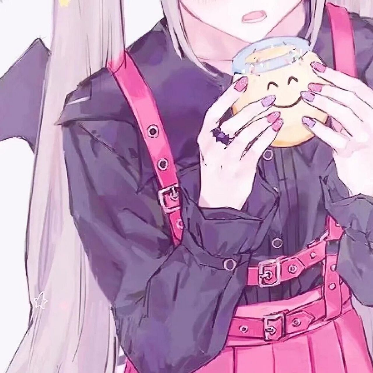 动漫部位闺蜜头像 不露脸半身头像