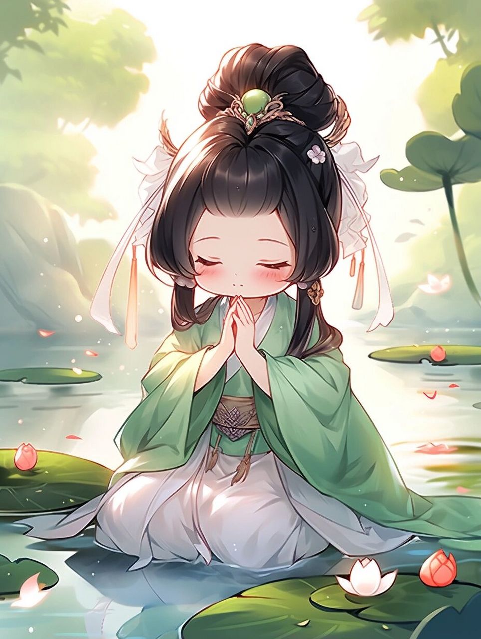 古风头像||禅·佛系女孩97