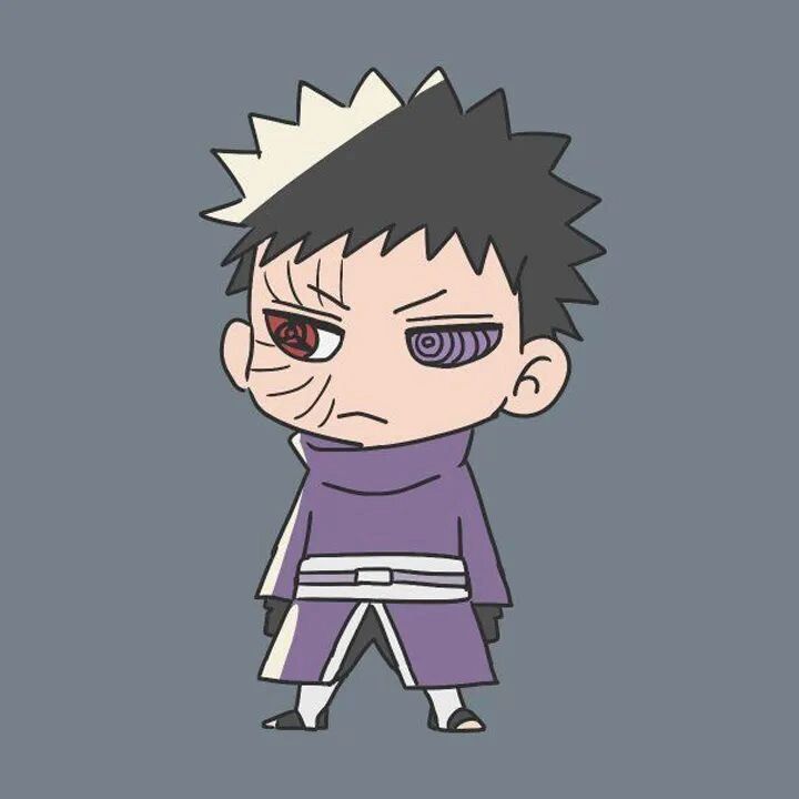 火影宇智波带土q版可爱头像@微笑面对生活路的动态