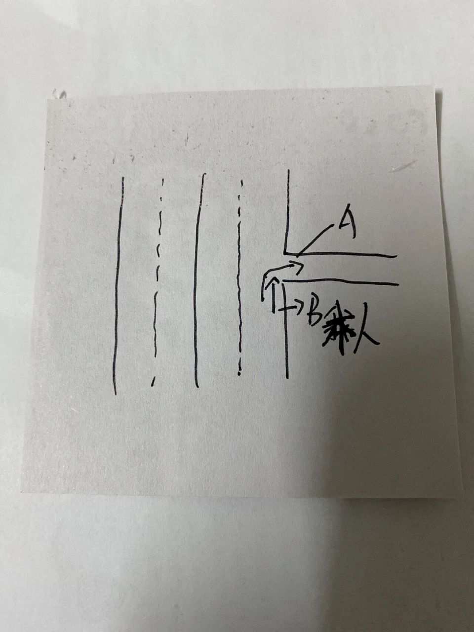 同车道右拐电动车和直行电动车相撞 今天下班回家的时候,快到这个路口