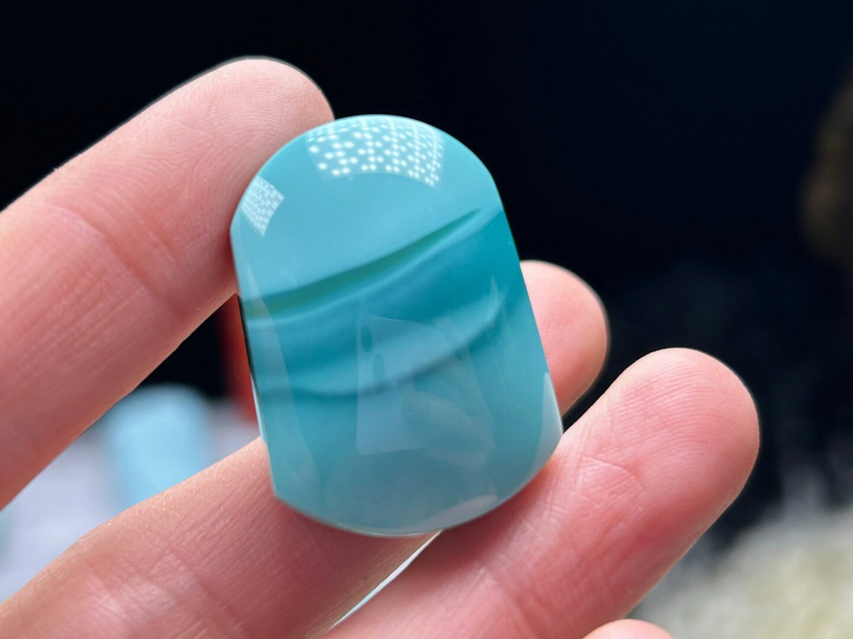 原矿绿松石# #手串# #文玩# #平安无事牌# #配饰# #最别致的配饰