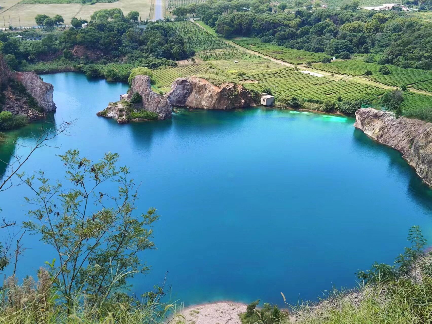 苏州大阳山环线73 绝望坡-翡翠湖-绝情谷,想起自己徒步入门就是这一