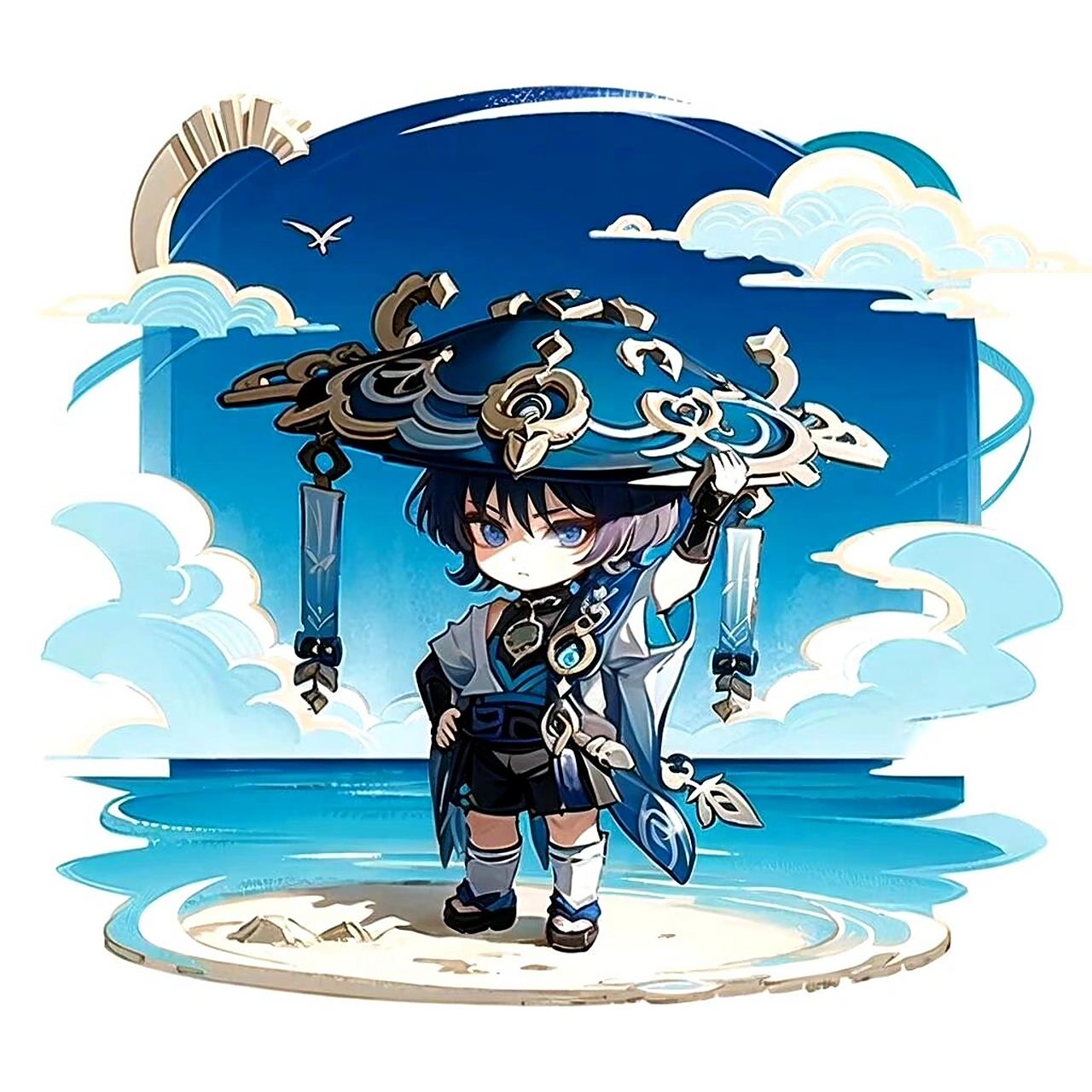 原神散兵和钟离的q版头像来了,旅行者不要错 原神散兵和钟离的q版头像