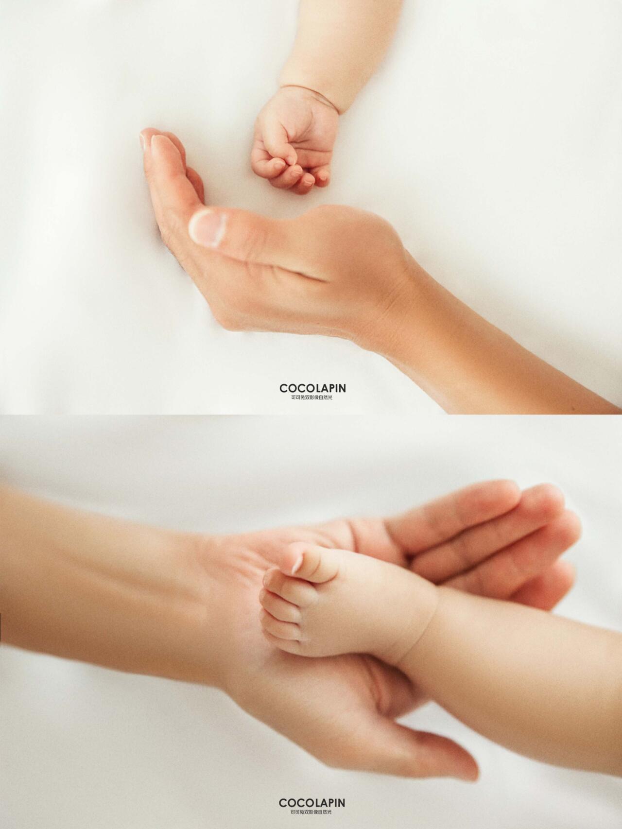 创意宝宝手脚照片丨满满爱意的百天照