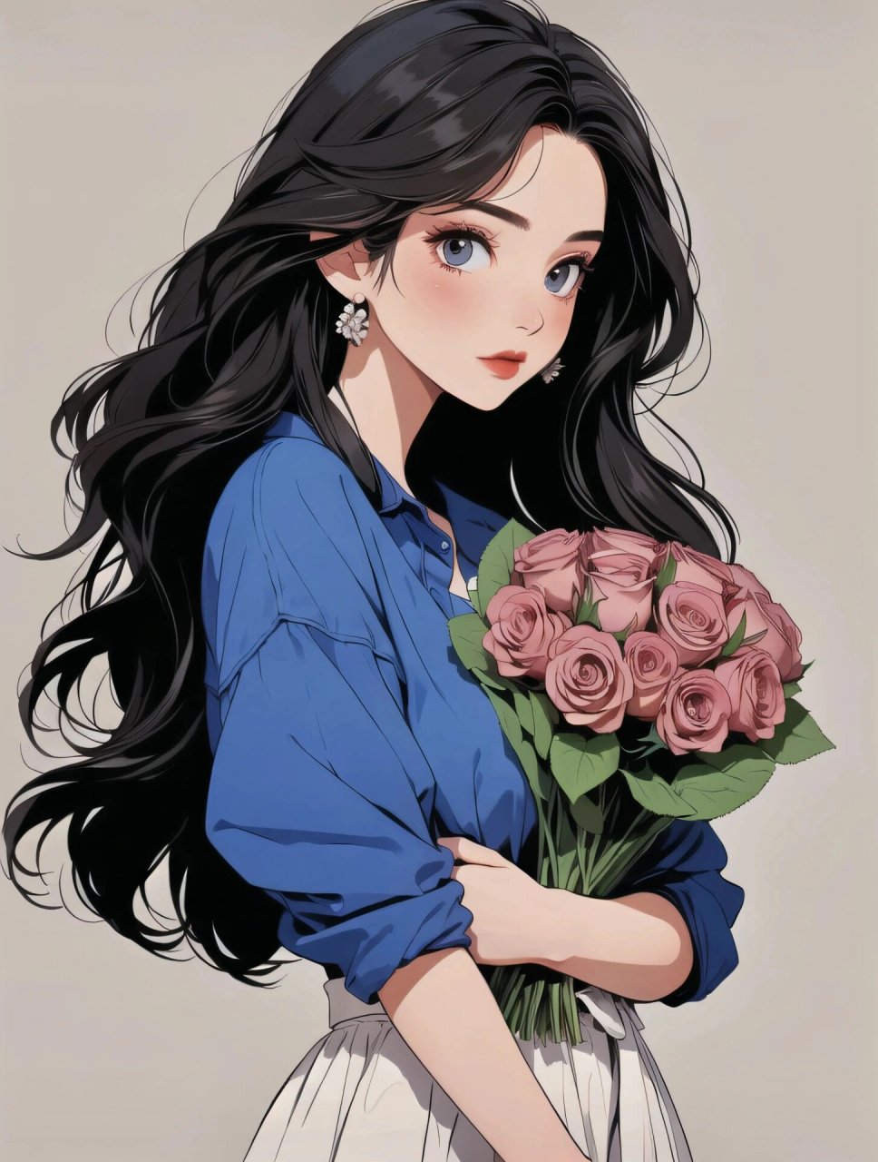 复古旧漫风💐|时尚潮流休闲女生头像 ▪ 是心动的感觉💓