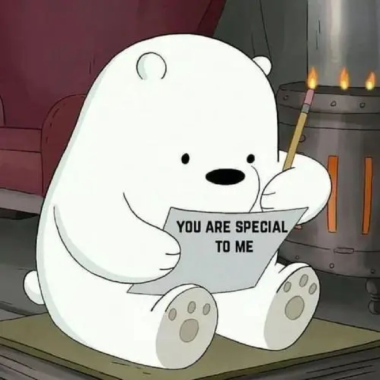 白熊头像来了 要的自取