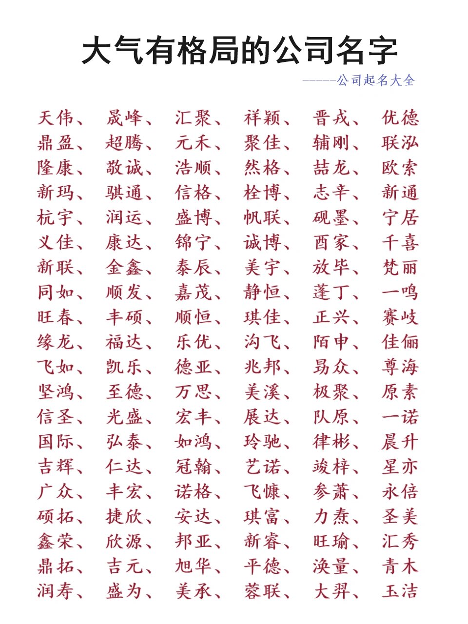 大气又低调的名字图片