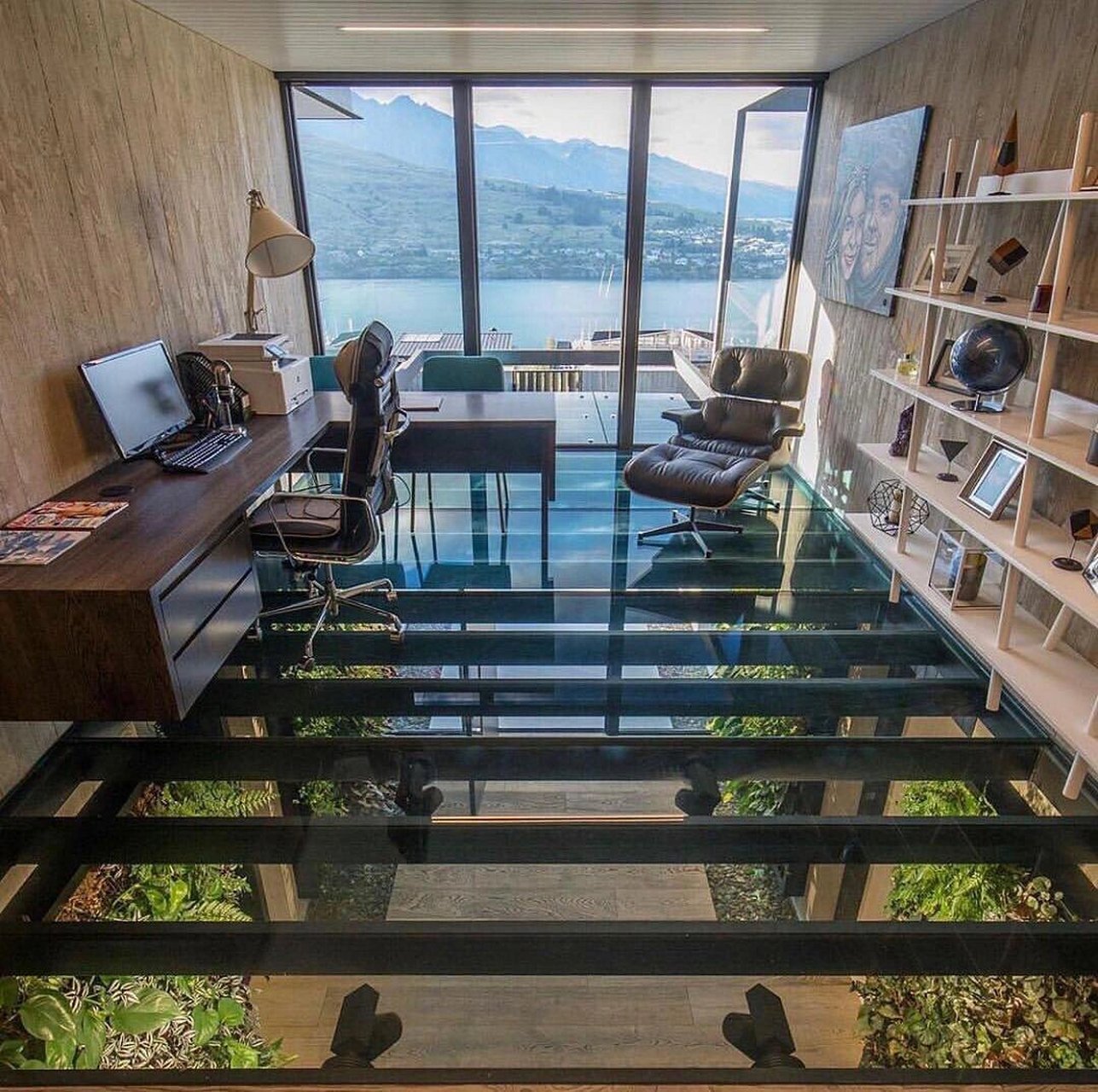 漂亮的玻璃房【7】 新西兰水上的玻璃房子🇳🇿 	 -由国家一级建筑