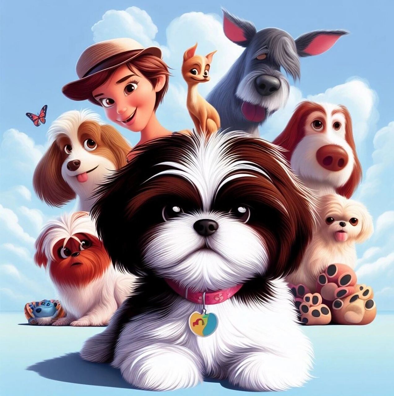 最近很火的迪斯尼萌宠照片98 最近很火的迪士尼狗狗照片9898