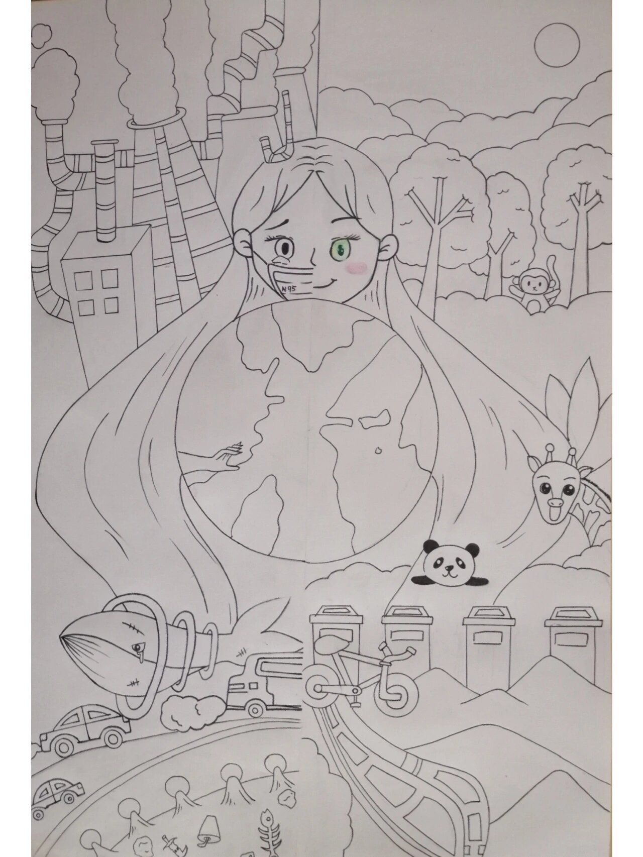 主题画|保护环境 🌍