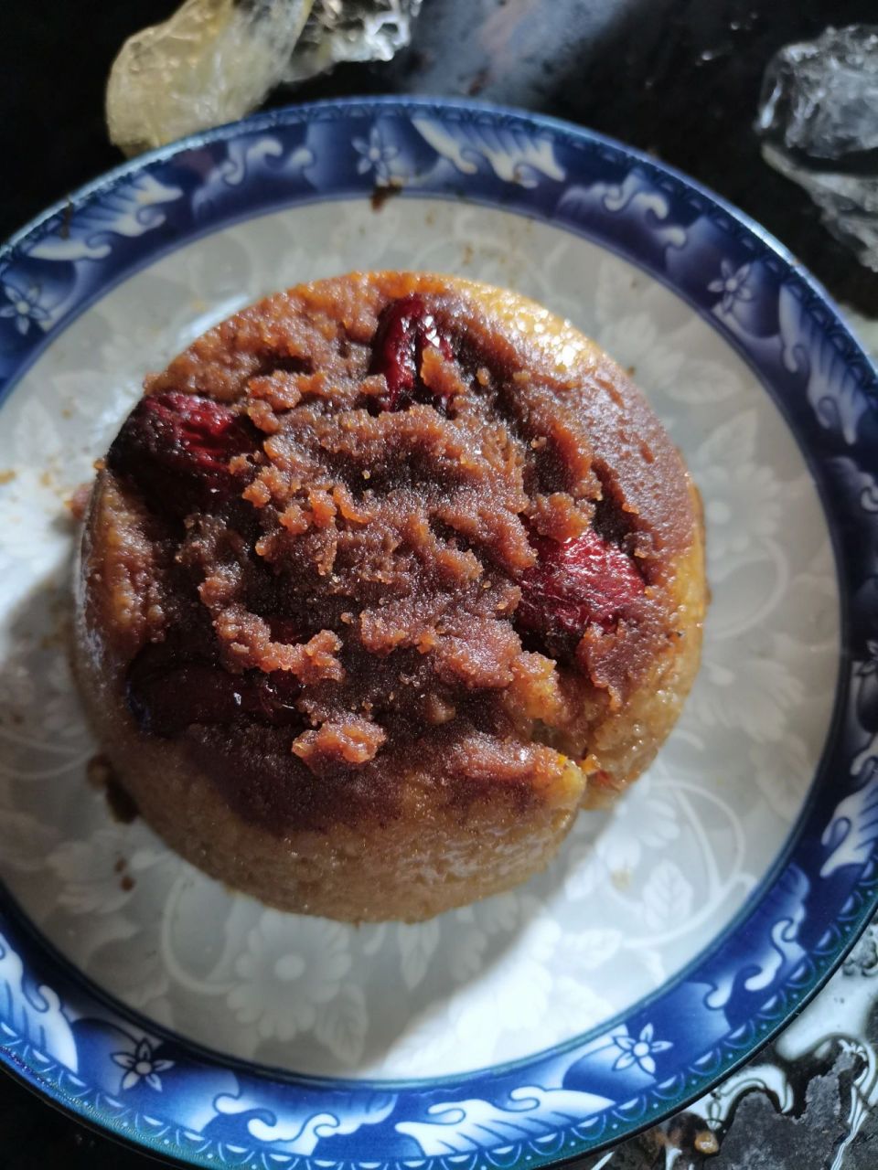 四川九大碗——红糖酒米饭          红糖酒米饭是四川家乡办酒席必不