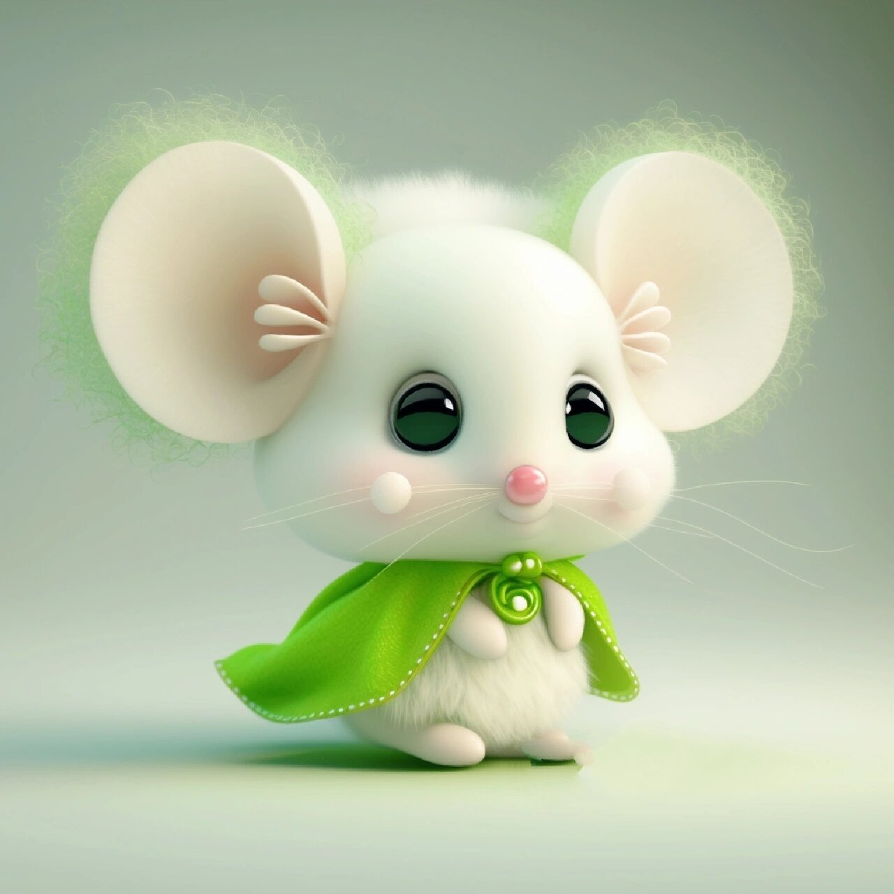 超萌可爱的小老鼠