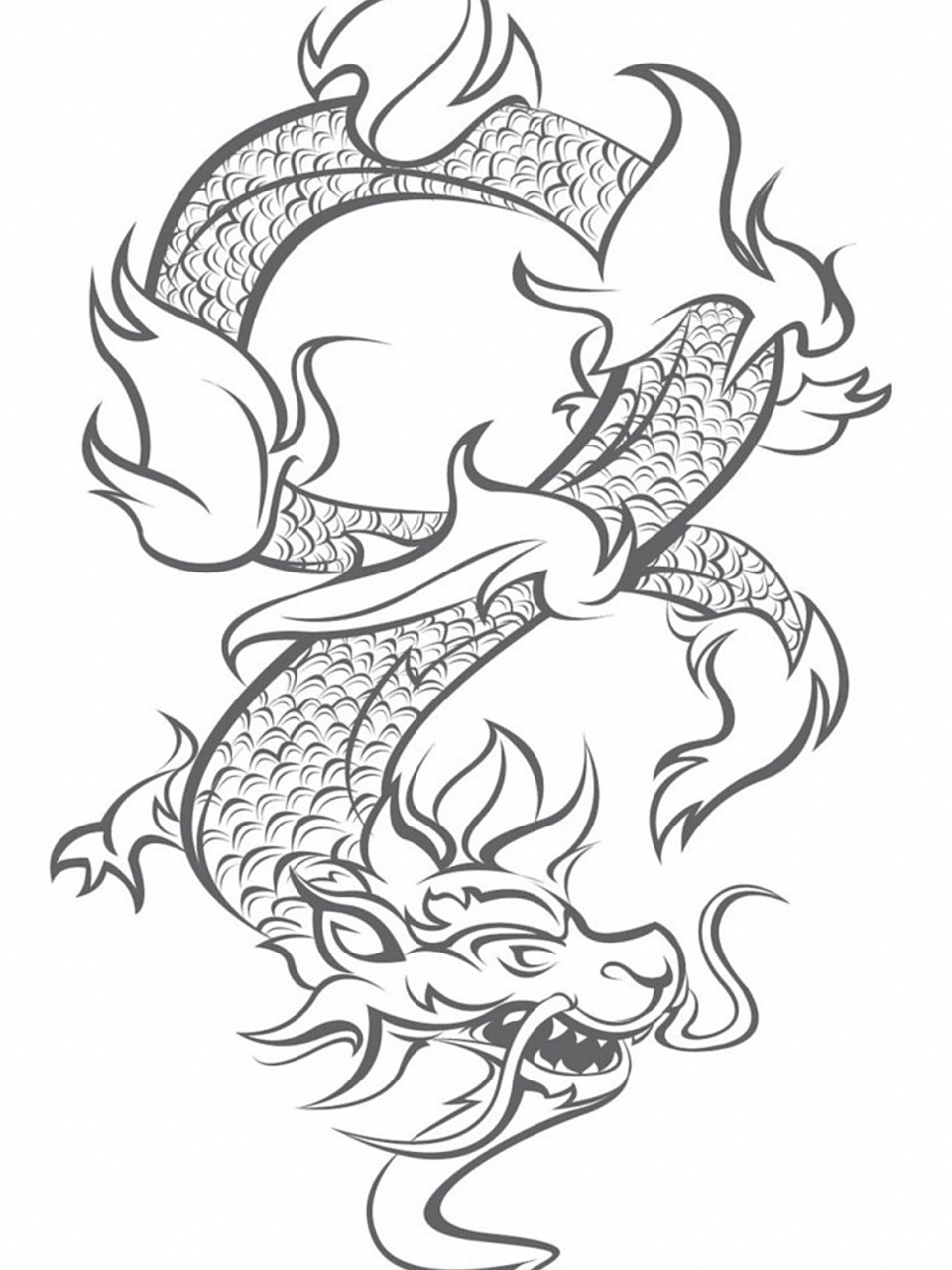 龙简笔画/龙的传人/龙纹样图/儿童创意美术 十二生肖之龙来啦,快来