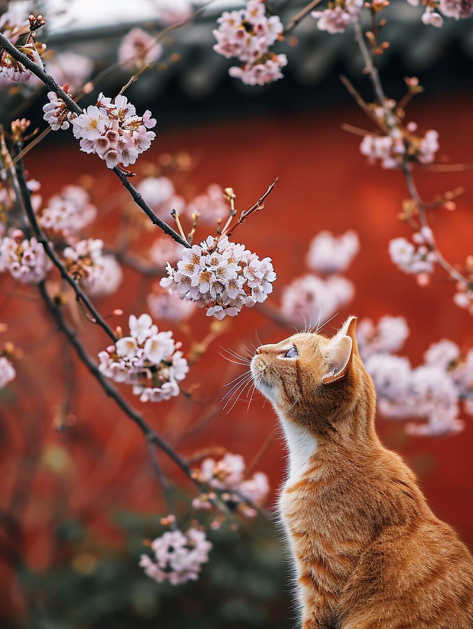 故宫与猫 你在仰望着谁,拥有了世界