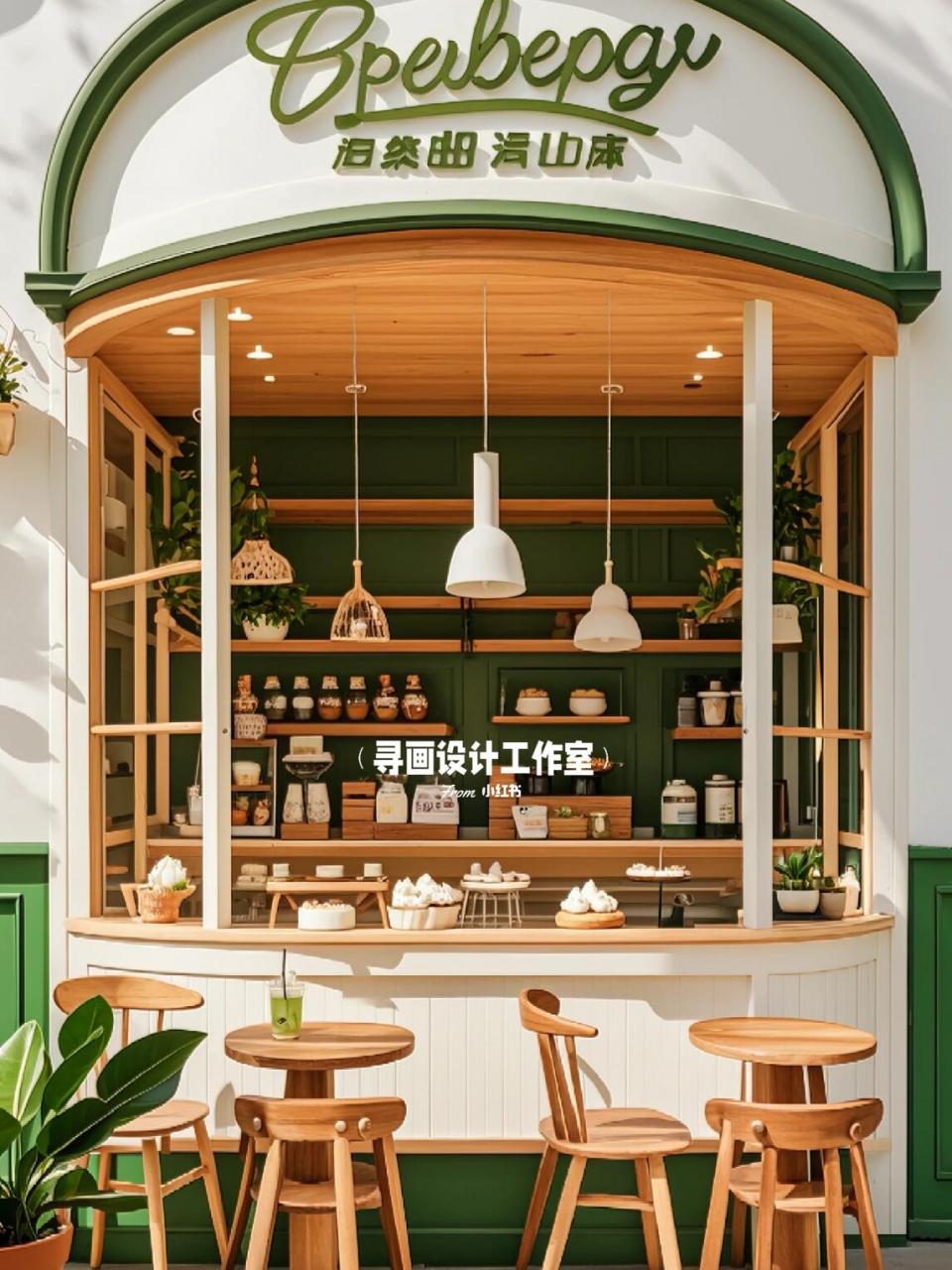 店铺设计,商铺设计,店面设计,门头设计 西餐厅设计,小吃店设计,奶茶店