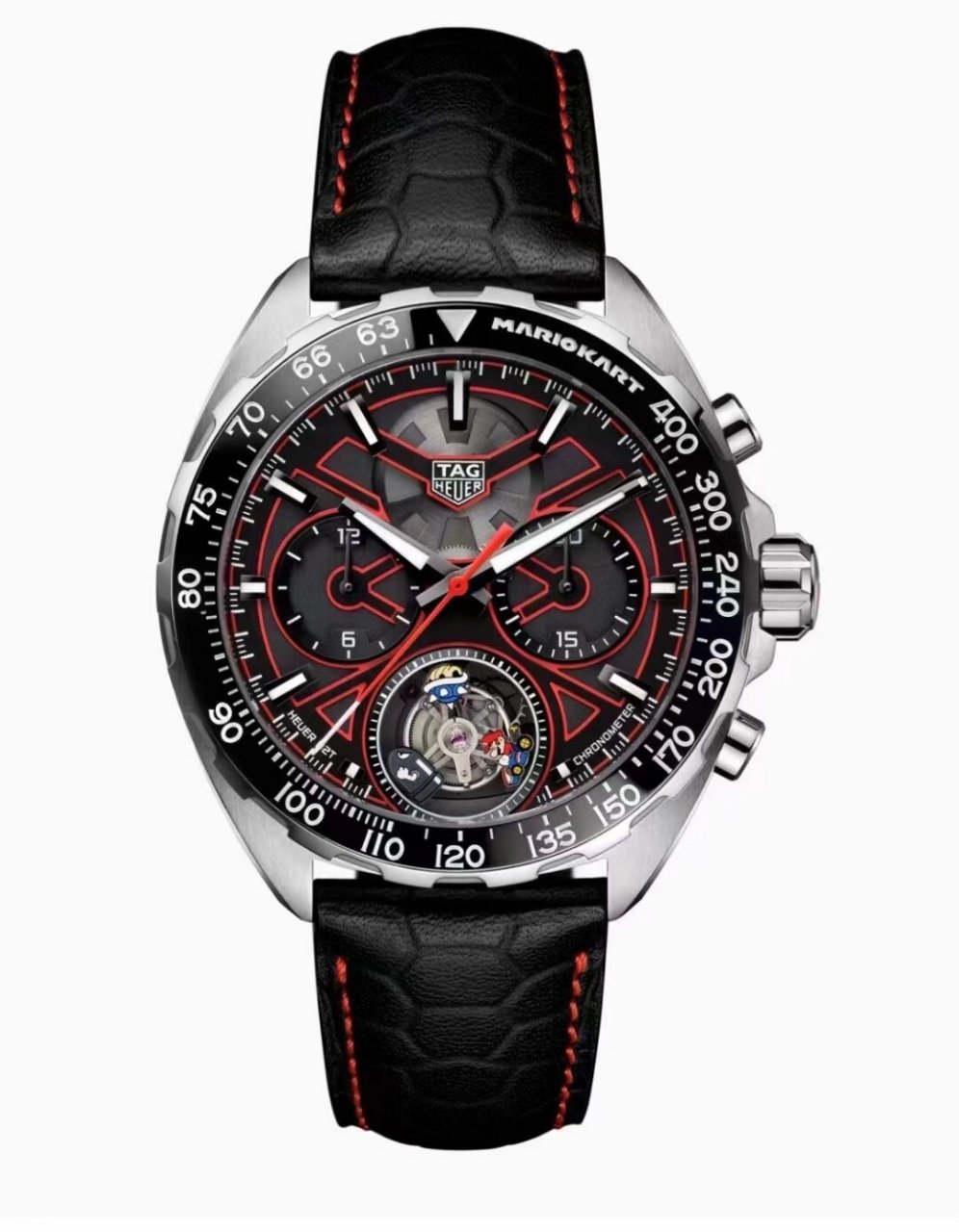 泰格豪雅马里奥联名陀飞轮 全国仅有一支,全是回忆,喜欢的私