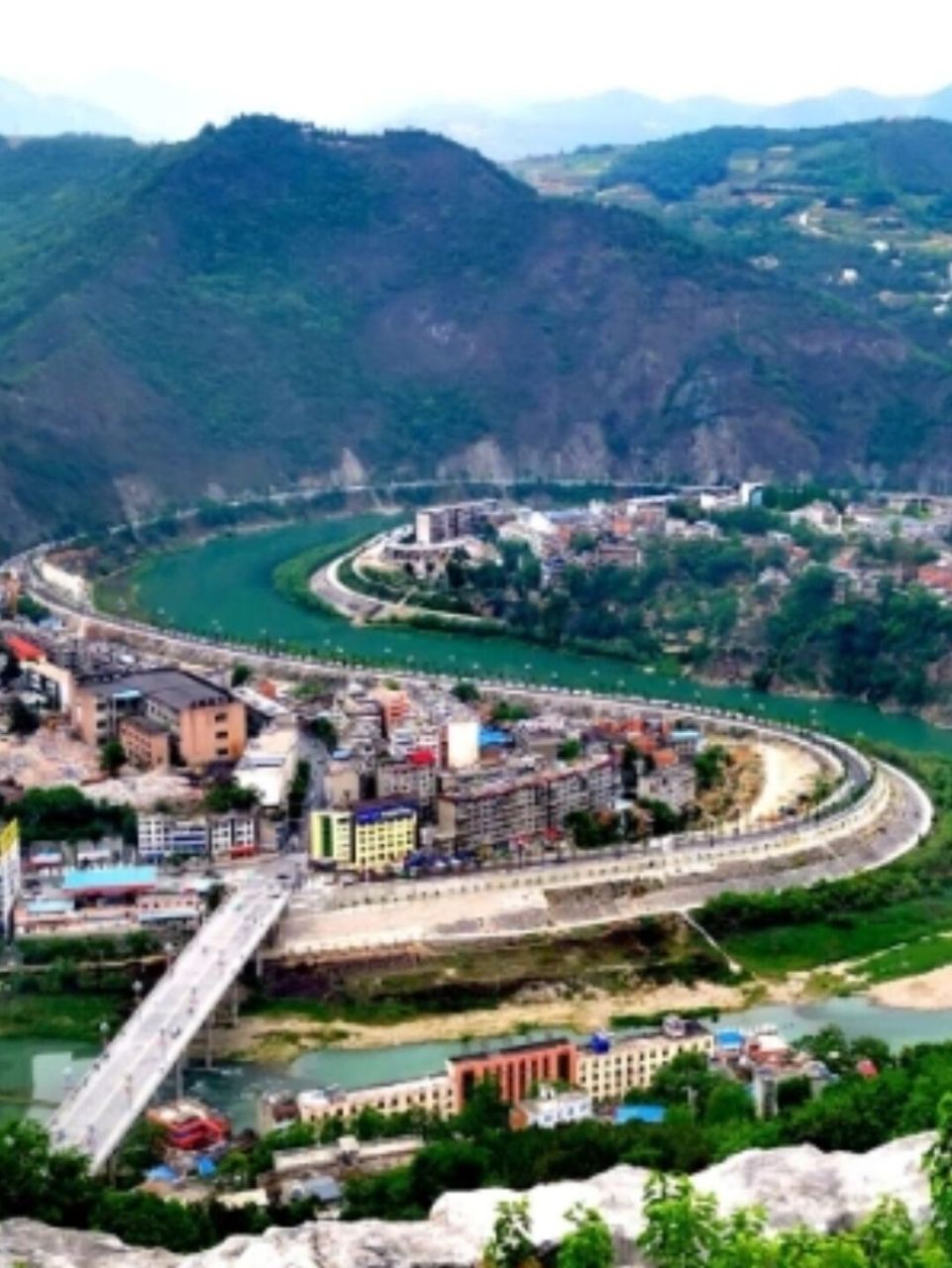 旬阳市中华太极城风景秀丽