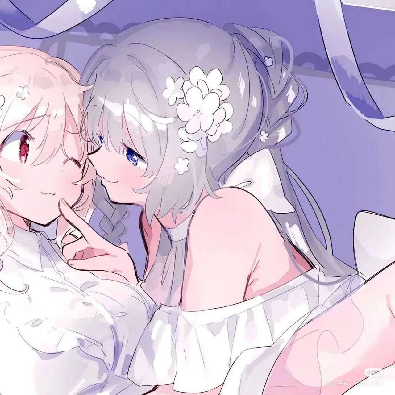 分享一组攻受(女)头像～ (每一组都是第一个是攻第二个是受o) 以及