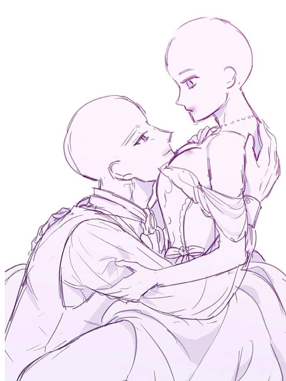 绘画素材丨角色女仆互动素材模板7515 今天给大家带来一个女仆