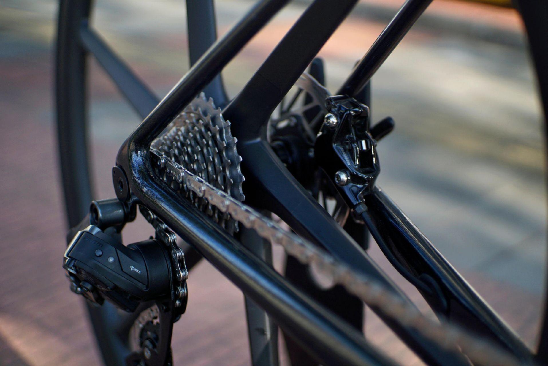 公路车 | tcr升级百客6芒星轮组.