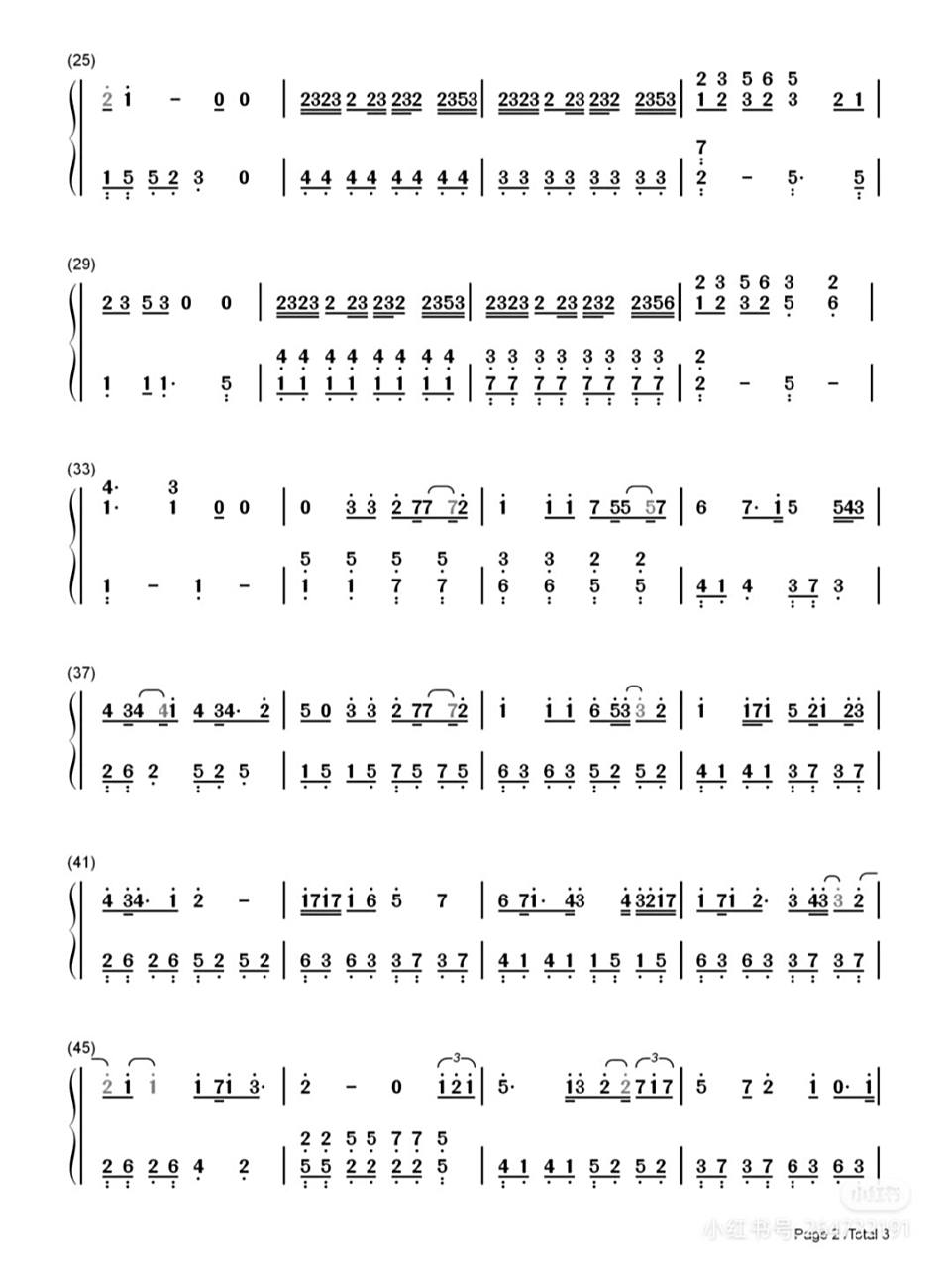 刘瑞琦《房间》钢琴简谱9978