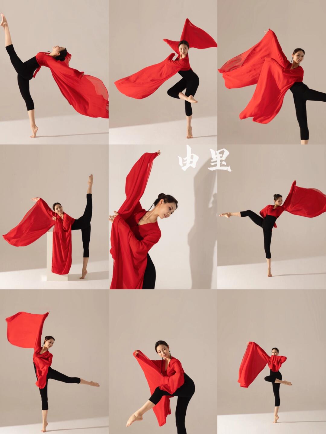 中国古典舞舞姿参考袖子舞姿拍照