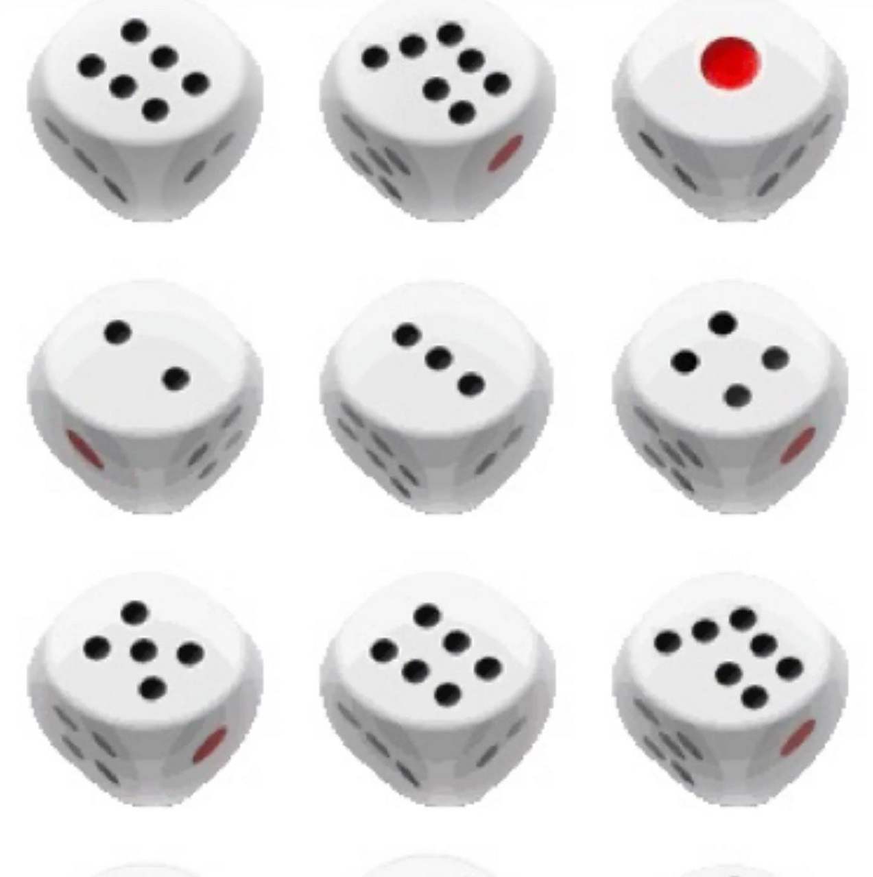 会动的骰子96表情包 骰子在手,天下我有 哈哈哈快拿去和男朋友比