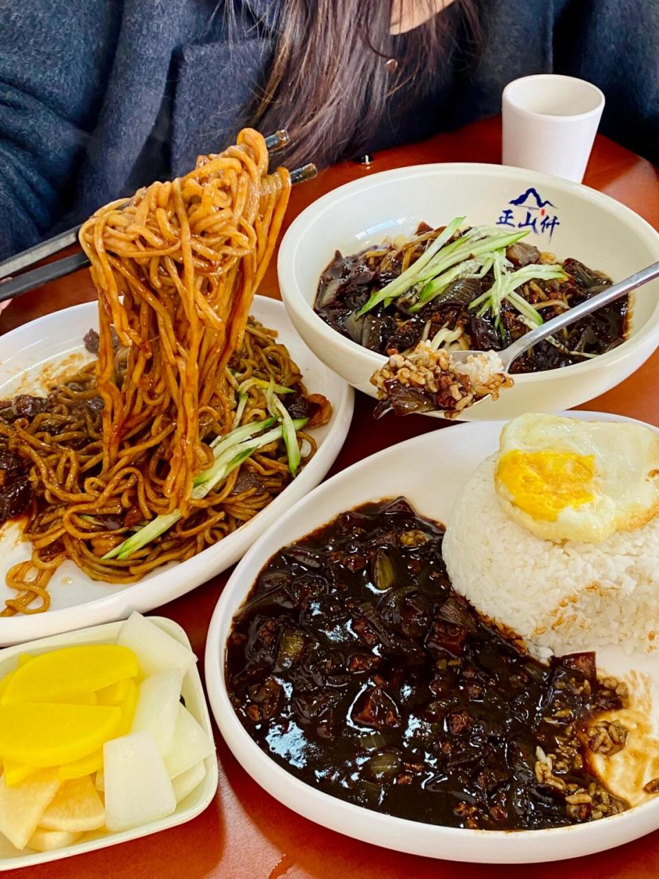 面条# #韩式炸酱面# #炸酱面# #周末去哪儿# #烟台# #烟台美食