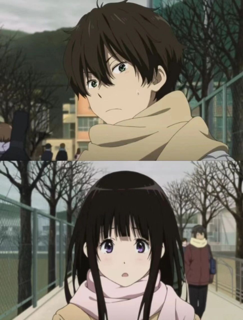 《冰菓》情头 二人合照 四人合照