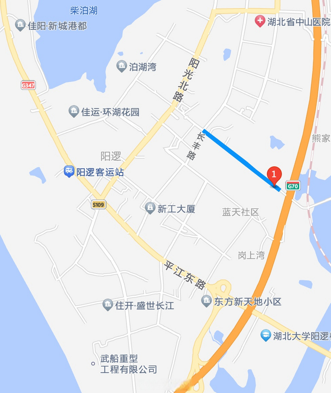 武汉市阳逻区地图图片