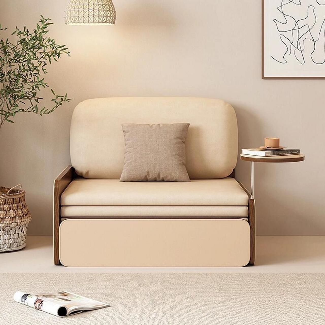 小户型单人折叠沙发床0315~小户型神器 小户型必备的一款沙发床