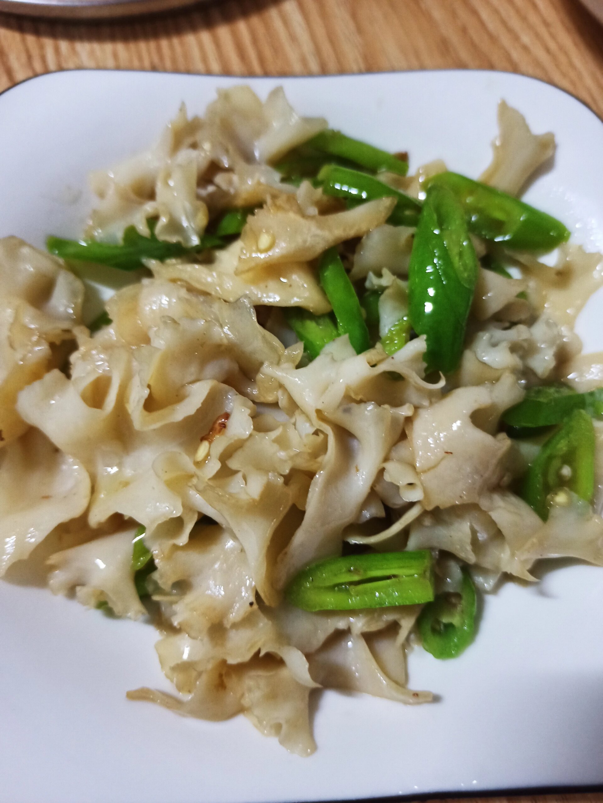 爆炒绣球菌,太好吃啦