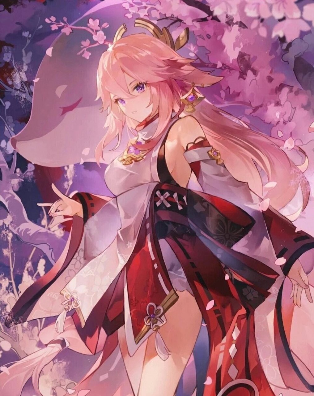 原神 八重神子 壁纸      1