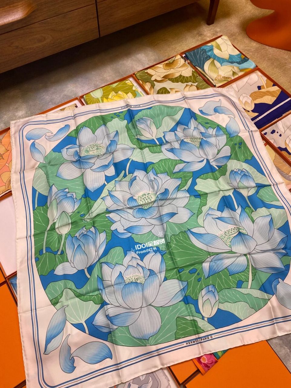 980721条荷花配色分享【21-6,21-11】 98爱马仕丝巾简介: 07