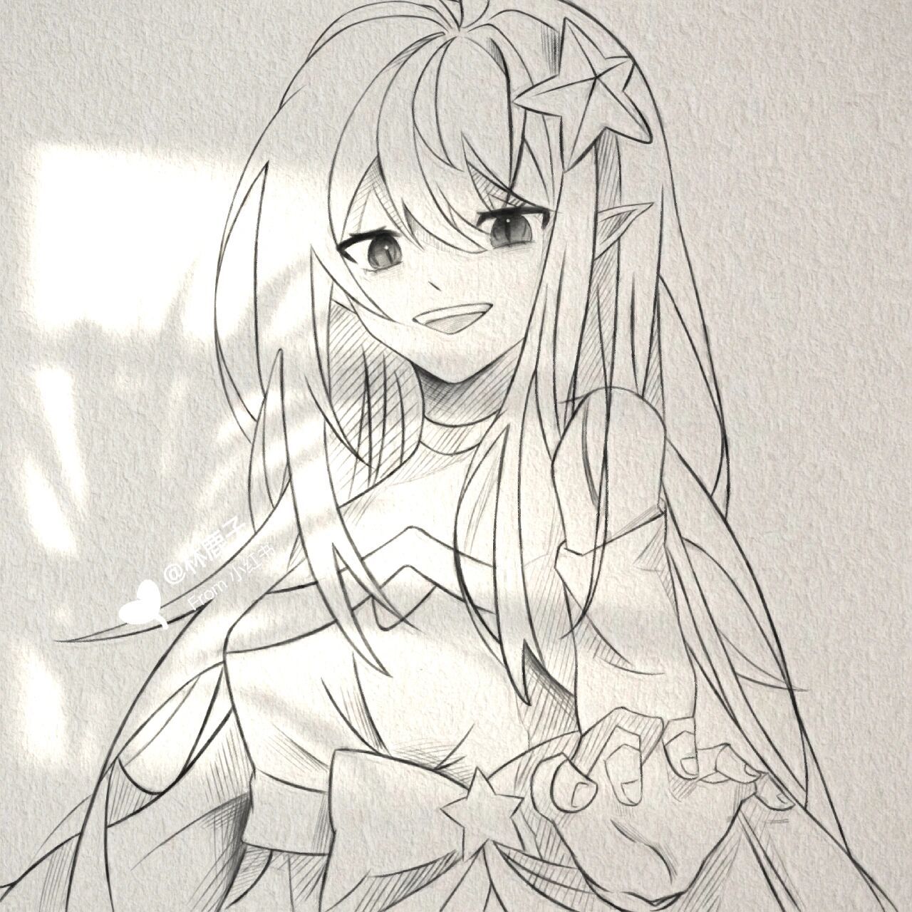 凯莉—《凹凸世界》手绘 "她应披星霜风露,自踏满月凛辉铸血骨盛宴.