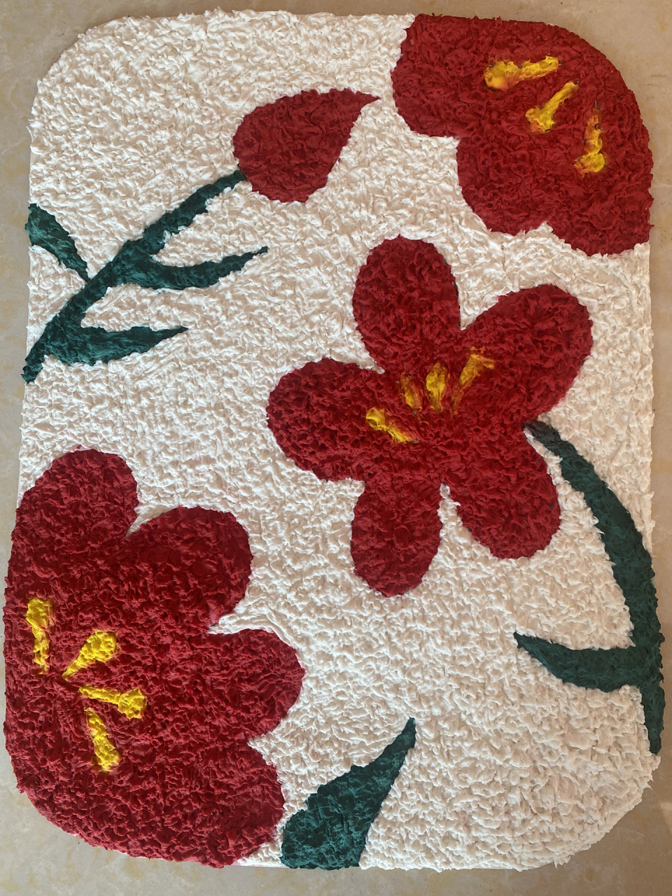 纸浆画02 简单是简单就是有点费手04