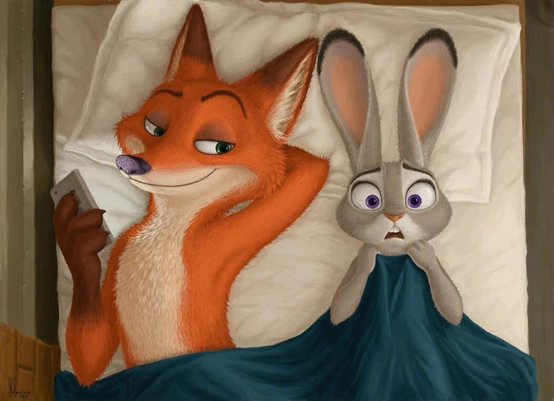 《疯狂动物城》之狐兔cp0292 《疯狂动物城》之狐兔cp0292