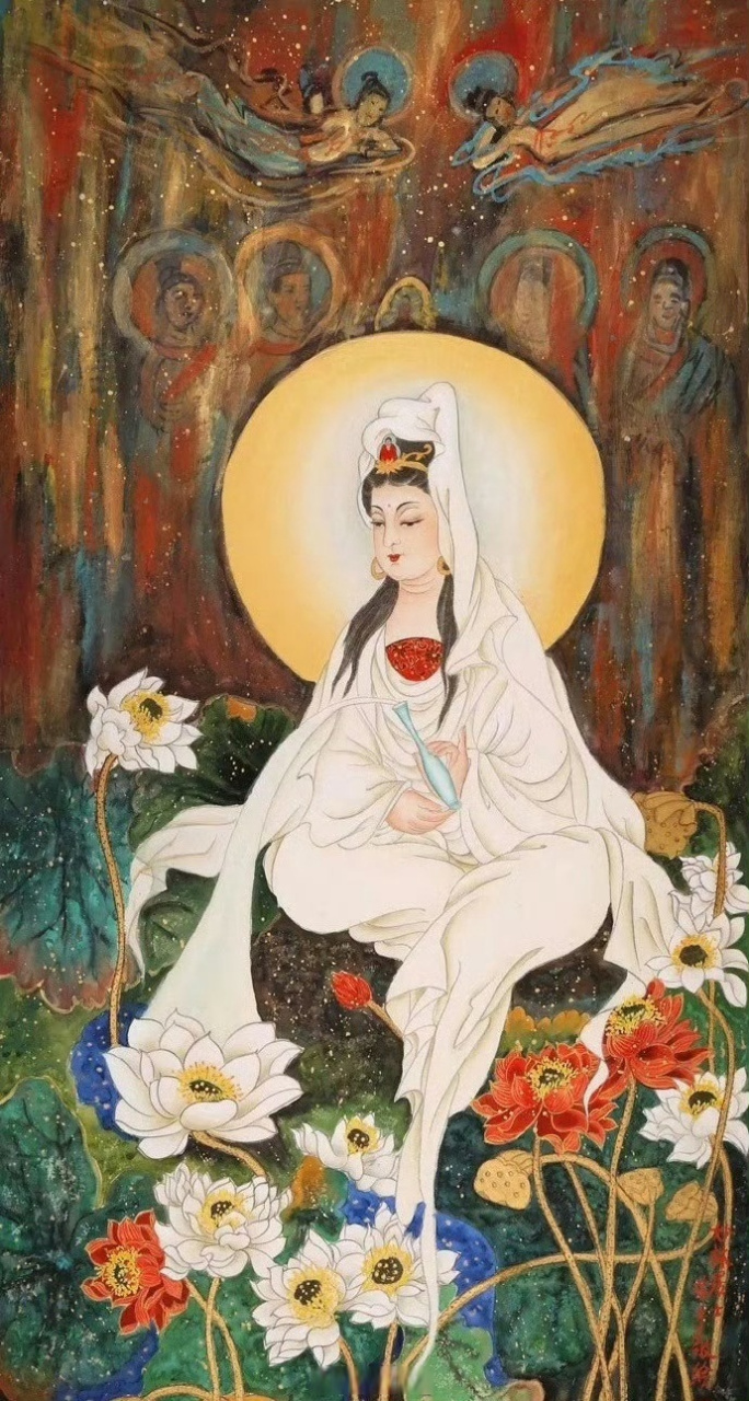 灵!转赞祈祷观音菩萨,保佑你一生平安!