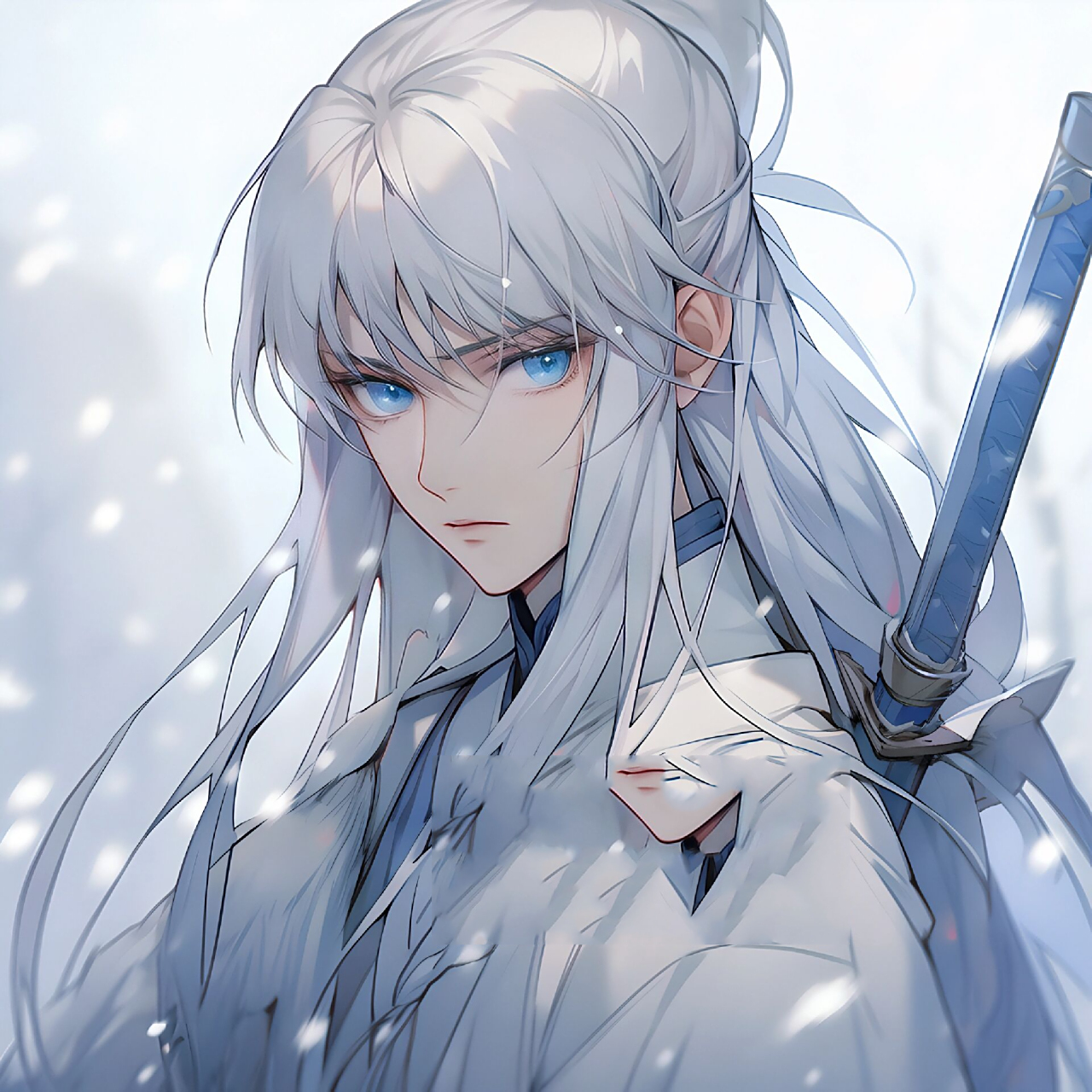 执剑小哥哥,帅!|古风男生头像