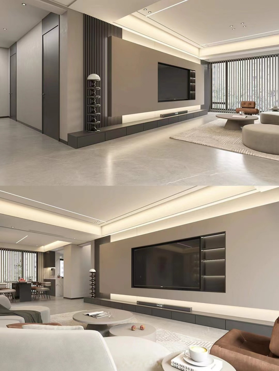 今日分享:140平米意式极简轻奢风温馨  报价:全包——19万#装修这点