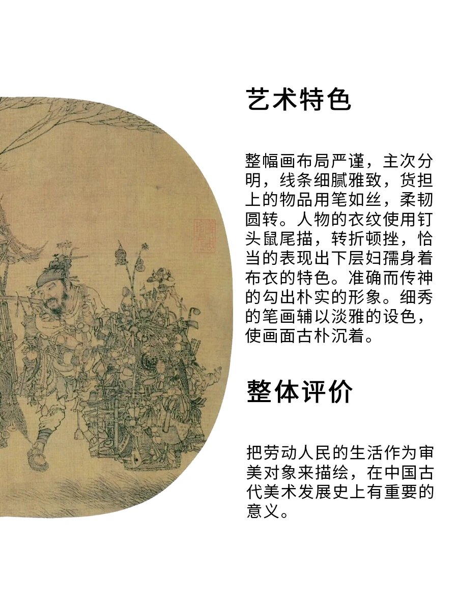 美术联考必知作品|vol.4市担婴戏图