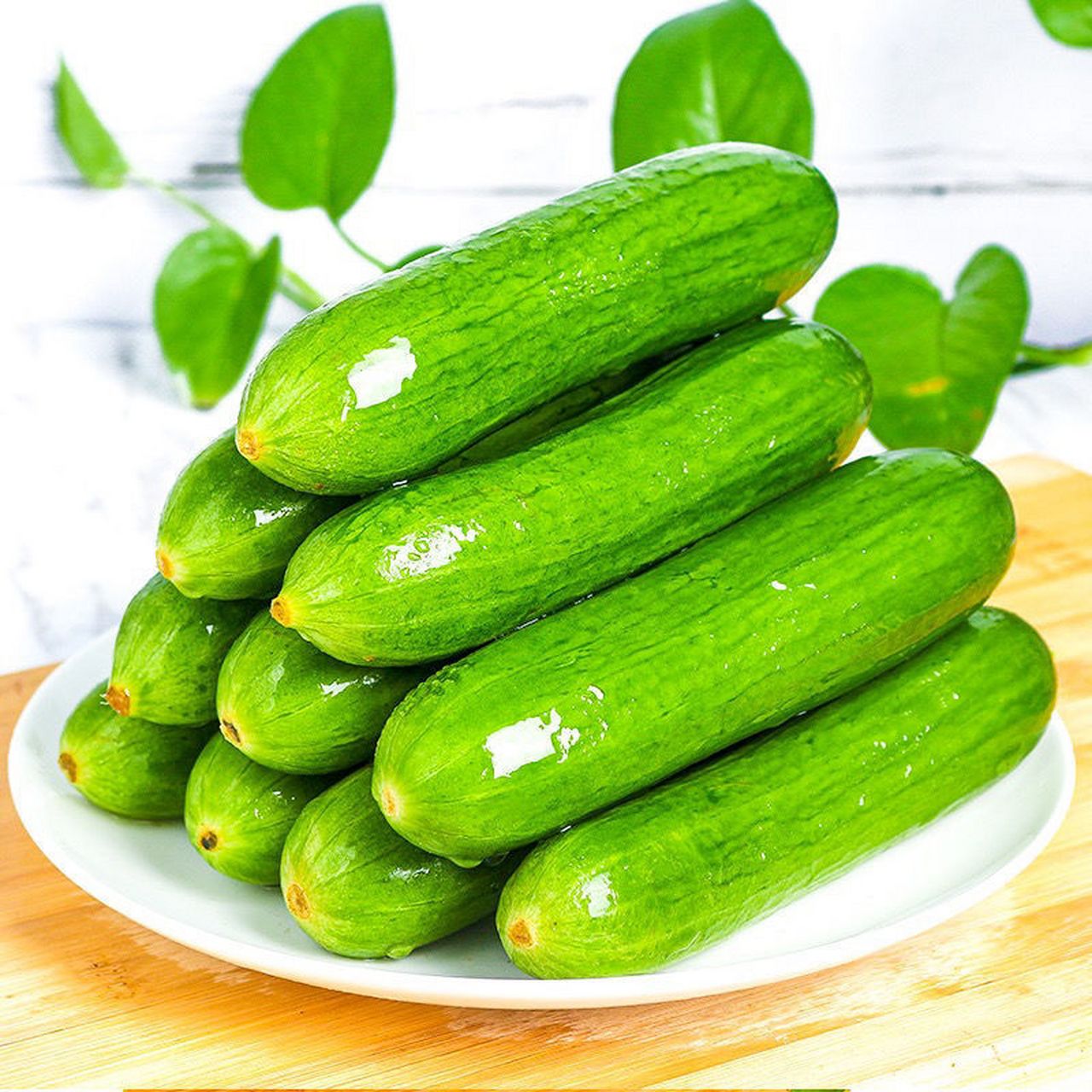 山东潍坊寿光水果小黄瓜5斤,13.9入!